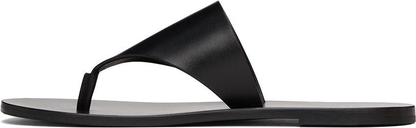 The Row Black Avery Sandals - Picture 3