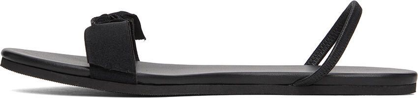 The Row Black Bow Sandals - Picture 3