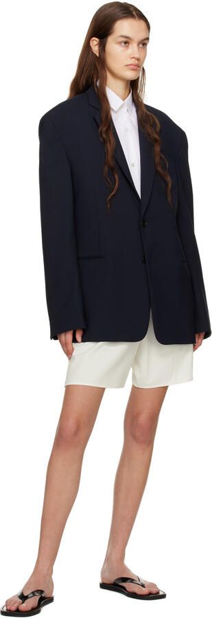 The Row Black City Sandals