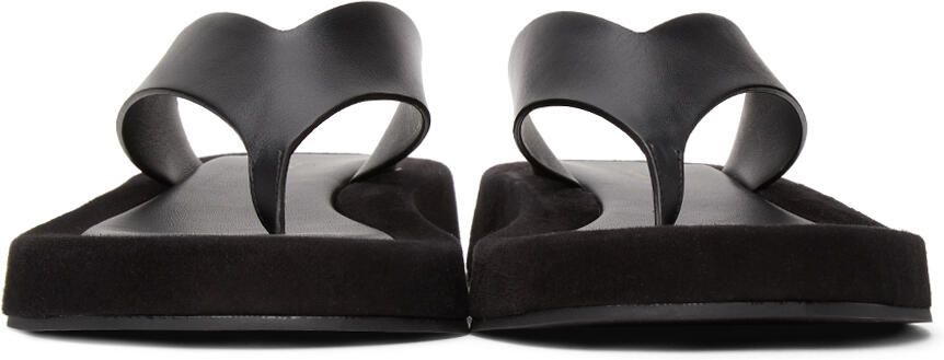 The Row Black Ginza Sandals - Picture 3