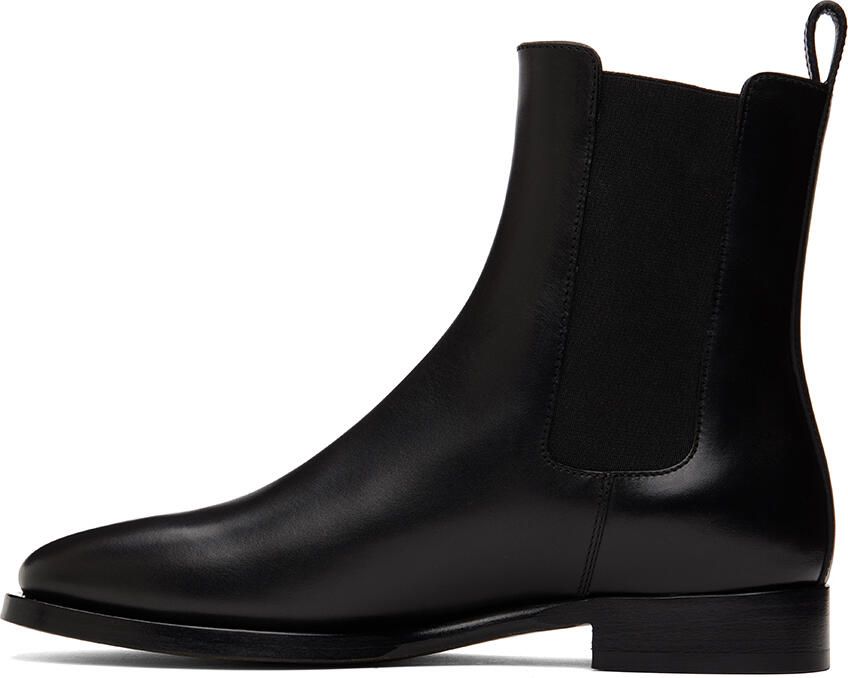 The Row Black Grunge Boots - Picture 3