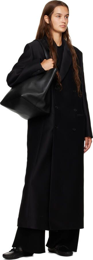 The Row Black Lucca Loafers - Picture 2