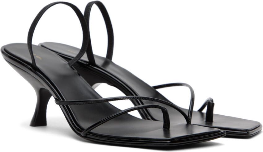 The Row Black Rai Sandals - Picture 2