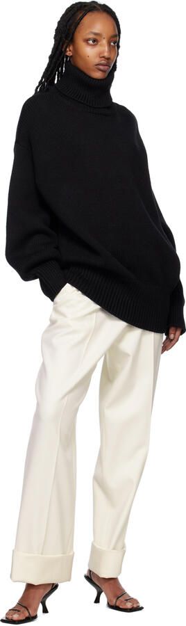 The Row Black Rai Sandals - Picture 4