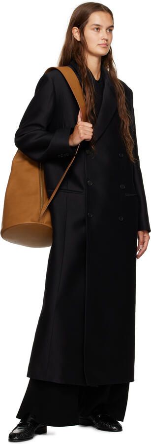 The Row Black Soft Loafers - Picture 5