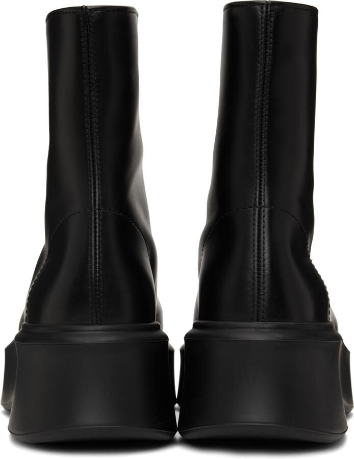 The Row Black Zipped 1 Boots - Picture 2