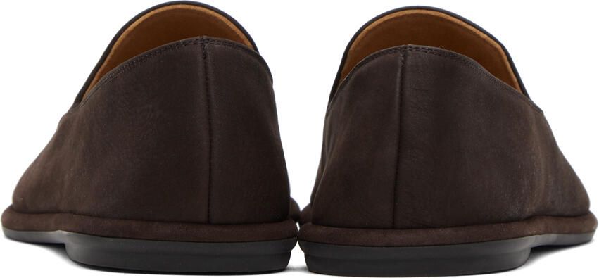 The Row Brown Canal Slippers