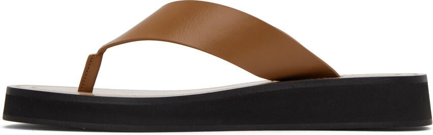 The Row Brown Ginza Sandals - Picture 4