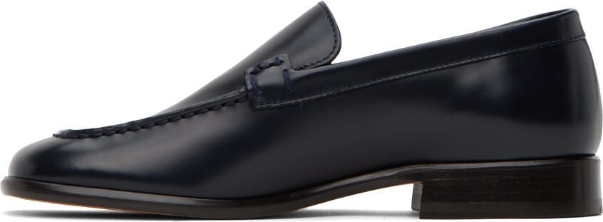 The Row Navy Mensy Loafers - Picture 4