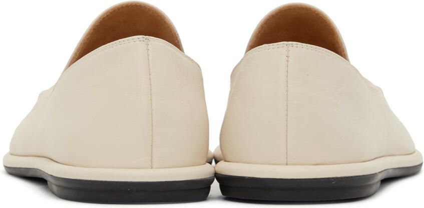 The Row Off-White Canal Loafers