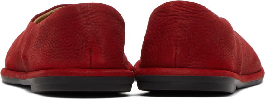 The Row Red Canal Slippers