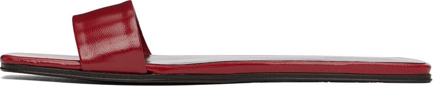 The Row Red Chocolate Sandals - Picture 3