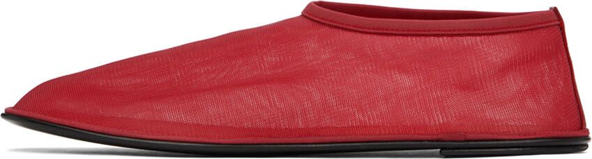 The Row Red Sock Slippers - Picture 3