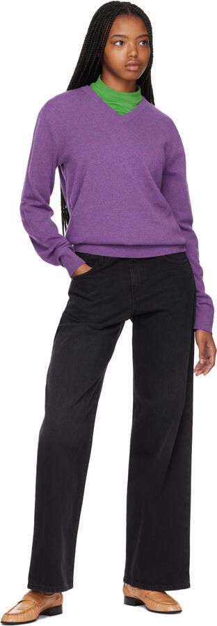 The Row Black Soft Loafers - Picture 4