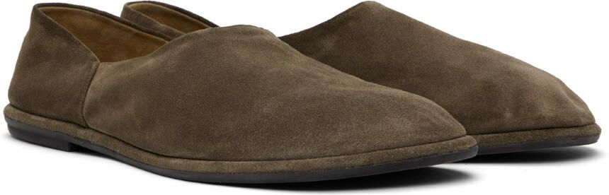 The Row Taupe Canal Loafers - Picture 2