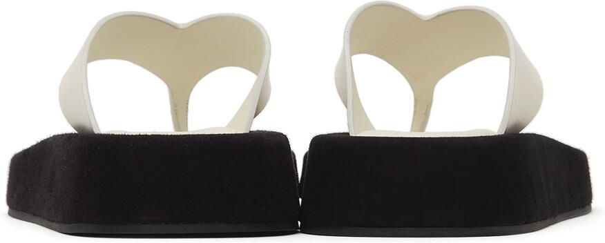 The Row White Ginza Sandals - Picture 2