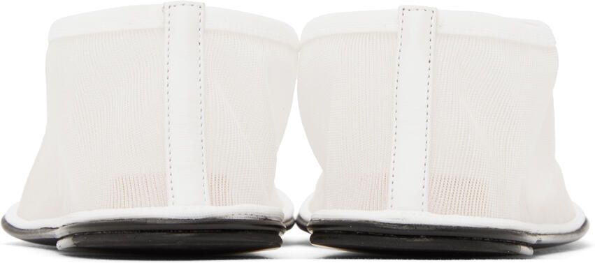 The Row White Sock Slippers