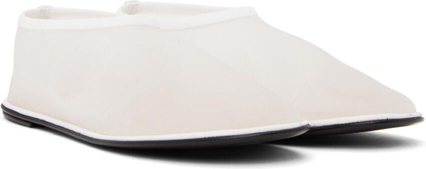 The Row White Sock Slippers - Picture 2