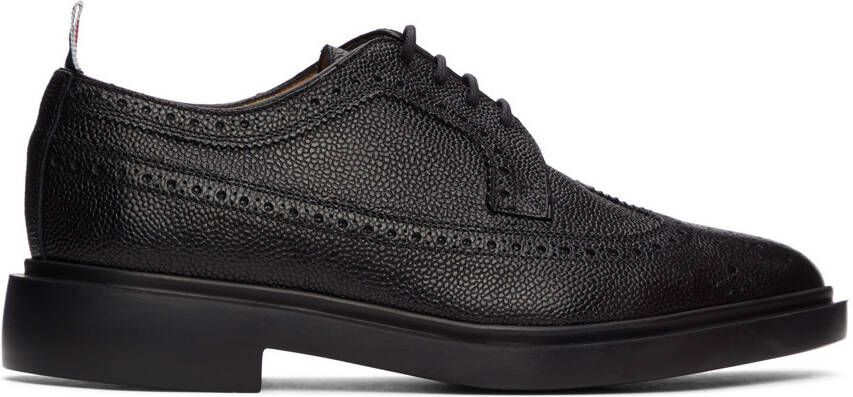 Thom Browne Black Classic Longwing Brogues - Picture 4