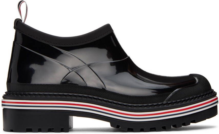 Thom Browne Black Garden Boots - Picture 5