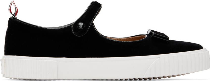 Thom Browne Black John Tennis Sneakers