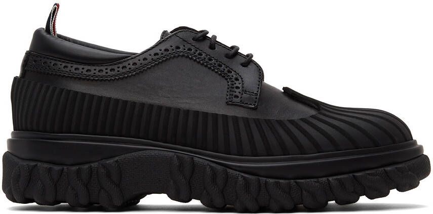 Thom Browne Black Longwing Duck Shoes - Picture 4