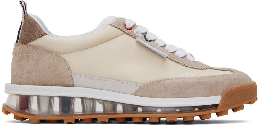 Thom Browne Brown Tech Runner Sneakers - Picture 4