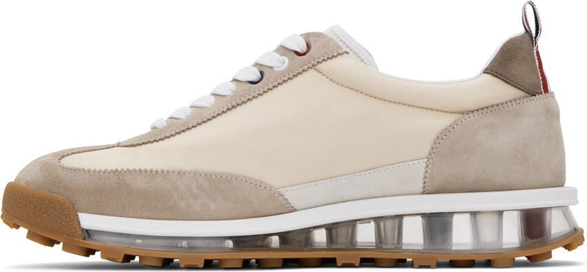 Thom Browne Beige Tech Sneakers - Picture 3