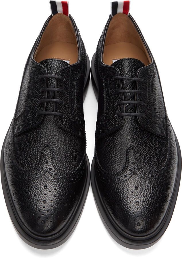 Thom Browne Black Classic Longwing Brogues