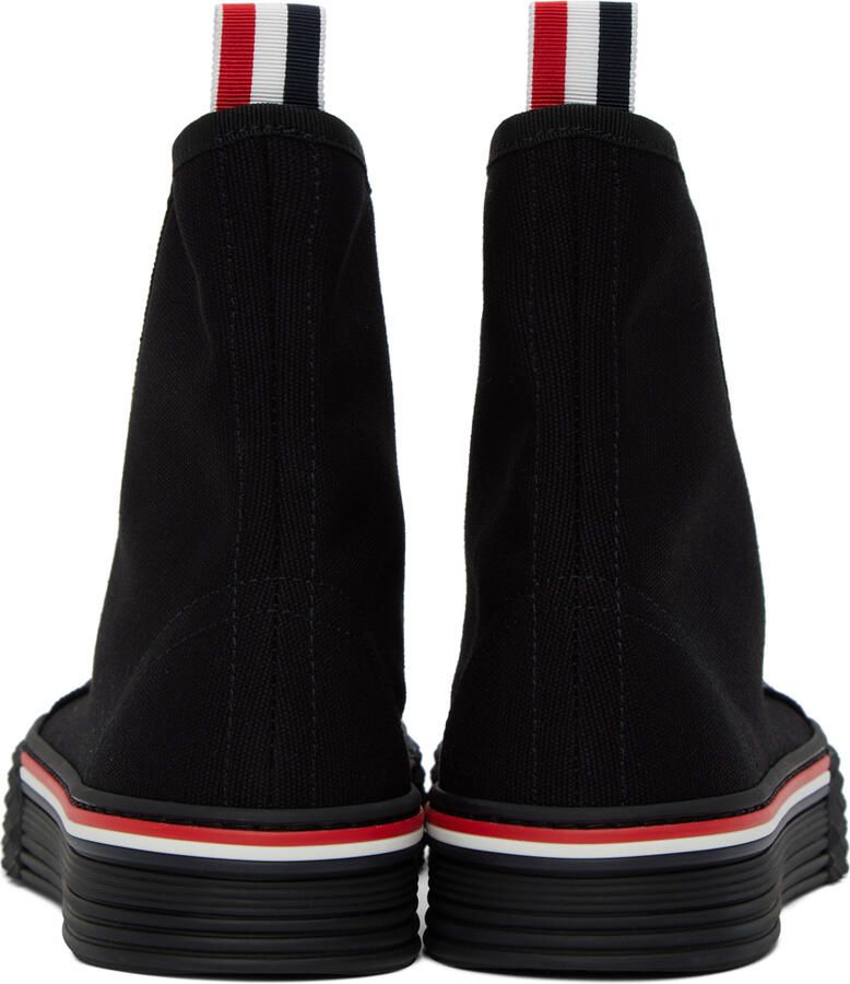 Thom Browne Black Collegiate Sneakers