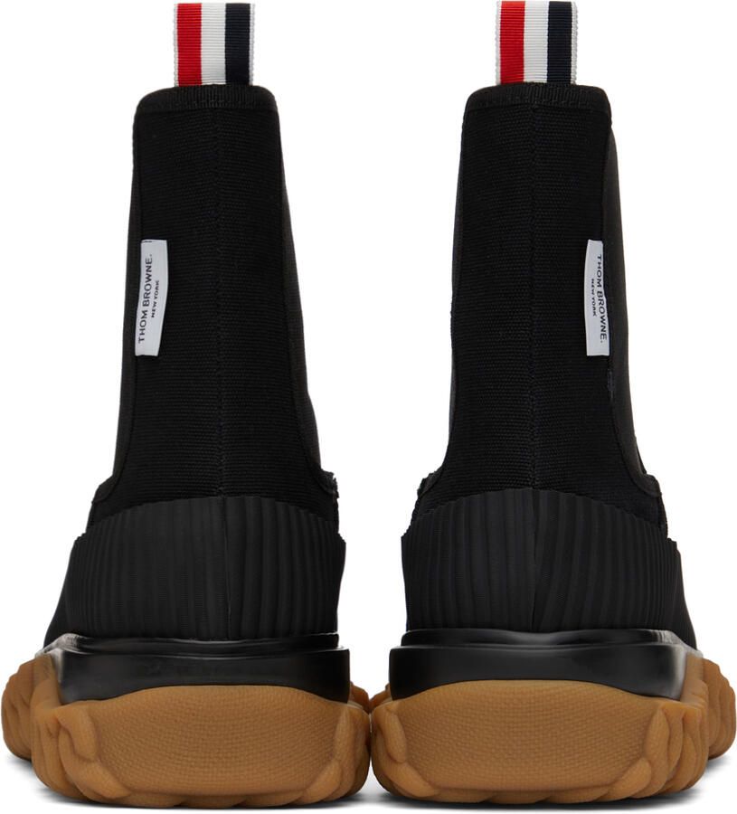 Thom Browne Black Duck Chelsea Boots