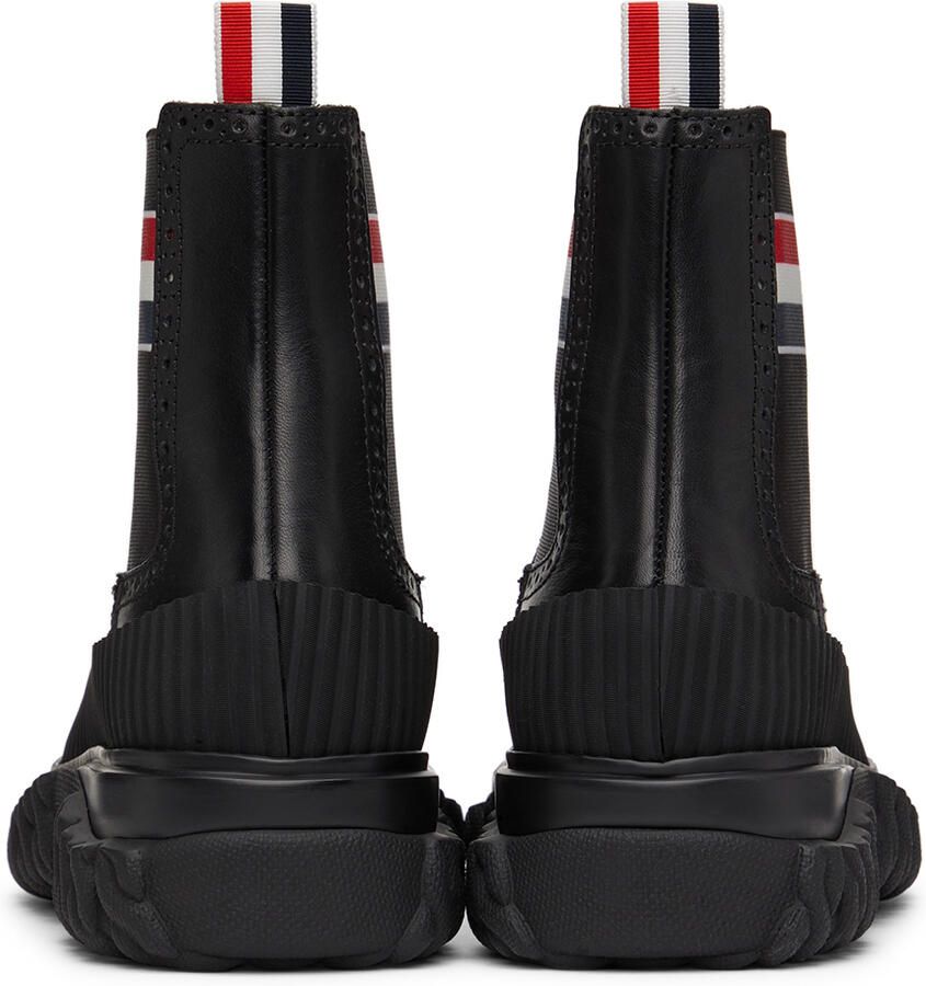 Thom Browne Black Duck Chelsea Boots