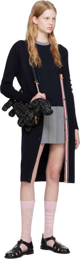 Thom Browne Black Fisherman Sandals - Picture 4