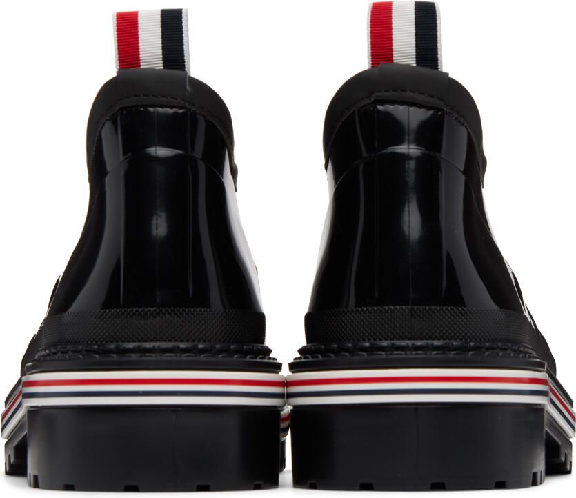 Thom Browne Black Garden Chelsea Boots