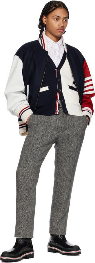 Thom Browne Black Garden Chelsea Boots - Picture 4