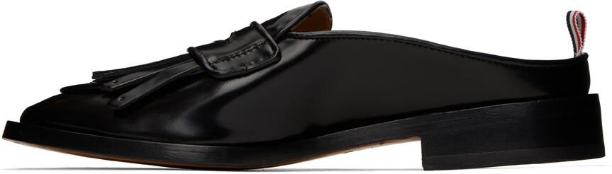 Thom Browne Black Kilt Loafers - Picture 4
