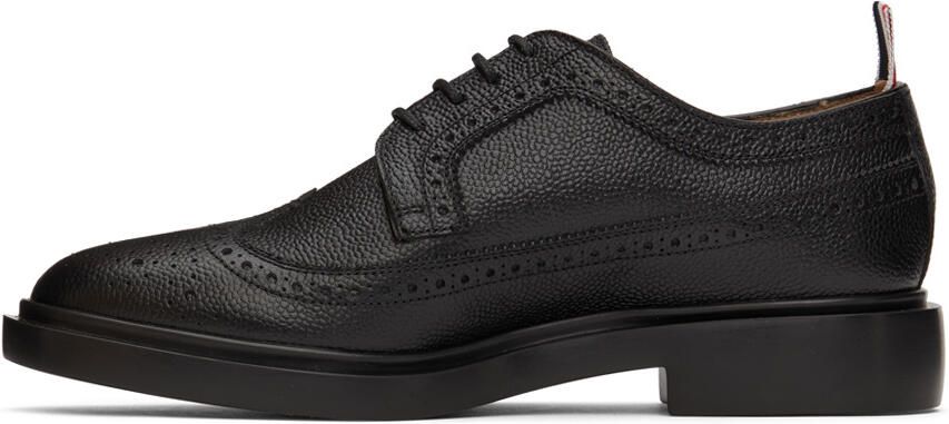 Thom Browne Black Longwing Brogues - Picture 3
