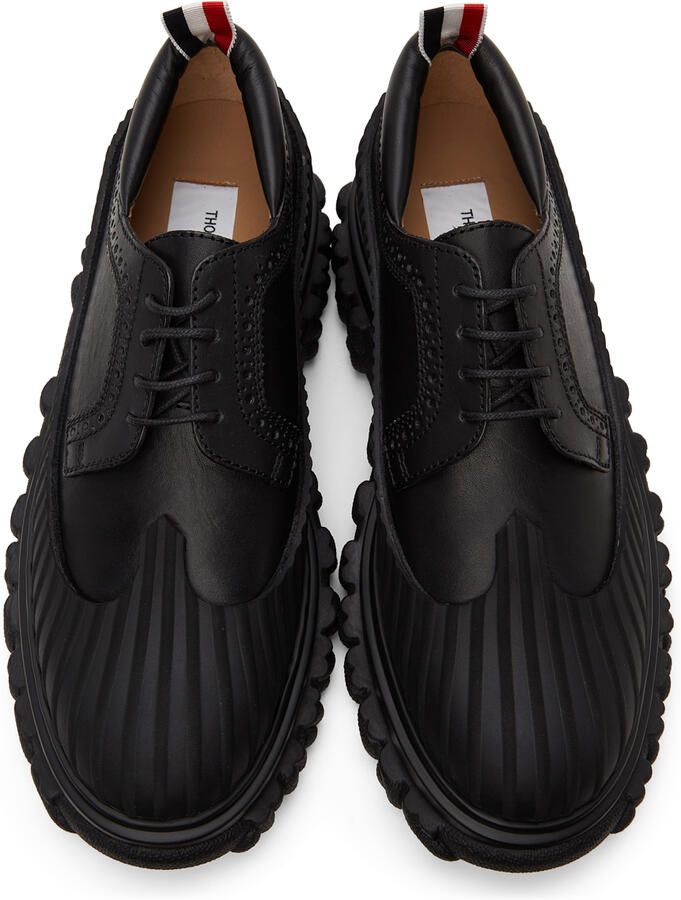 Thom Browne Black Longwing Duck Shoes
