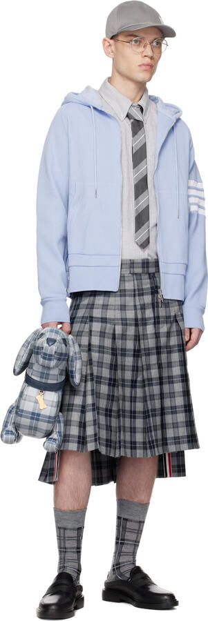 Thom Browne Black Pebbled Loafers - Picture 4