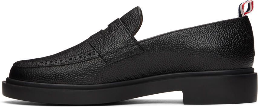 Thom Browne Black Penny Loafers - Picture 3