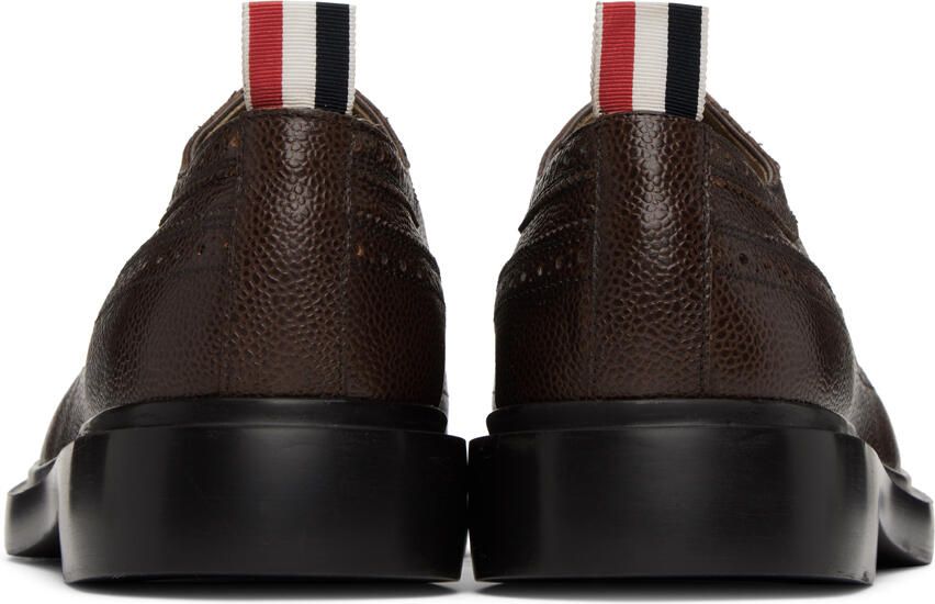 Thom Browne Brown Longwing Oxfords