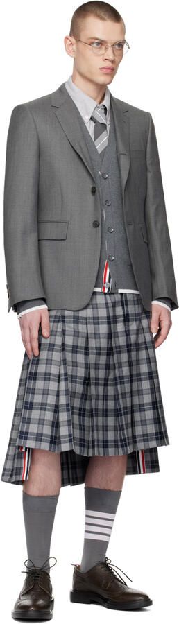 Thom Browne Brown Longwing Oxfords - Picture 4