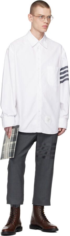 Thom Browne Brown Wingtip Boots - Picture 4