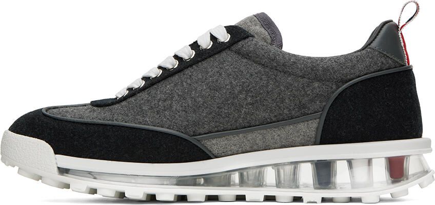 Thom Browne Gray Tech Sneakers - Picture 3