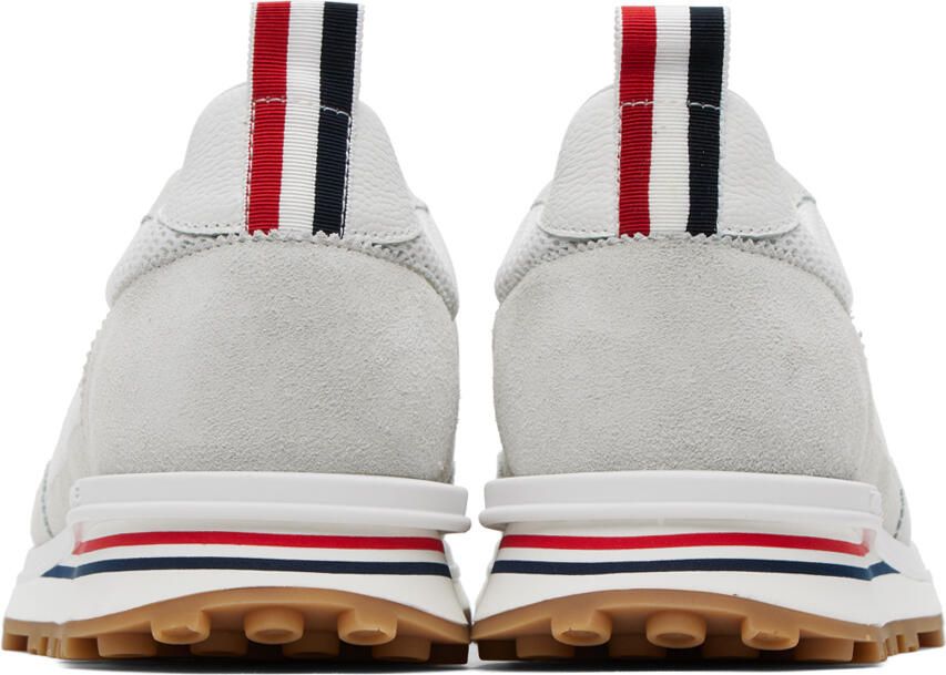 Thom Browne White Tech Runner Low Top Sneaker