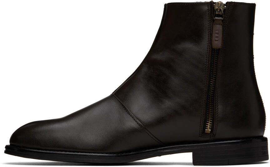 Tiger of Sweden Brown Mack Boots - Picture 3