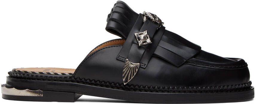 Toga Pulla Black Hard Slippers - Picture 4