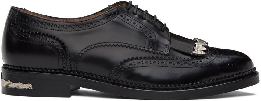 Toga Pulla Black Polido Derbys - Picture 4