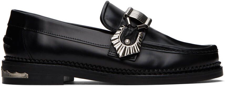 Toga Pulla SSENSE Exclusive Black Hardware Loafers