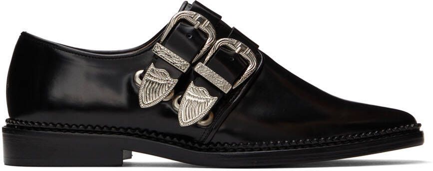 Toga Pulla SSENSE Exclusive Black Western Oxfords - Picture 5